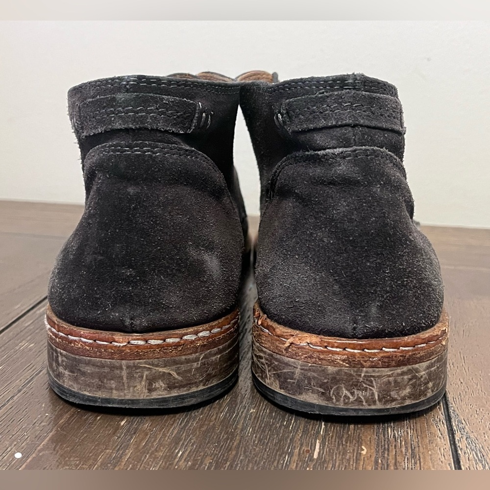 John Varvatos Monaco Chukka Grey Suede Boots Men’s size 9 - Picture 9 of 12